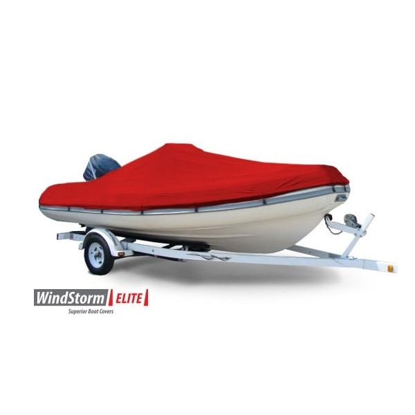 Eevelle Boat Cover INFLATABLE Center Console, Outboard Fits 15ft 6in L up to 78in W Red SFINFCC1578B-RED - main